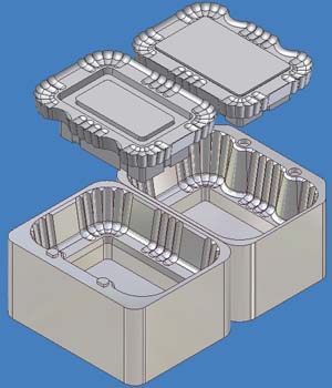 Ensamble de piezas 3D